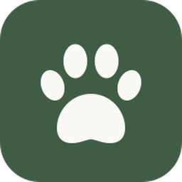 PawMastery Shop logo: a white dog paw on a green rounded square